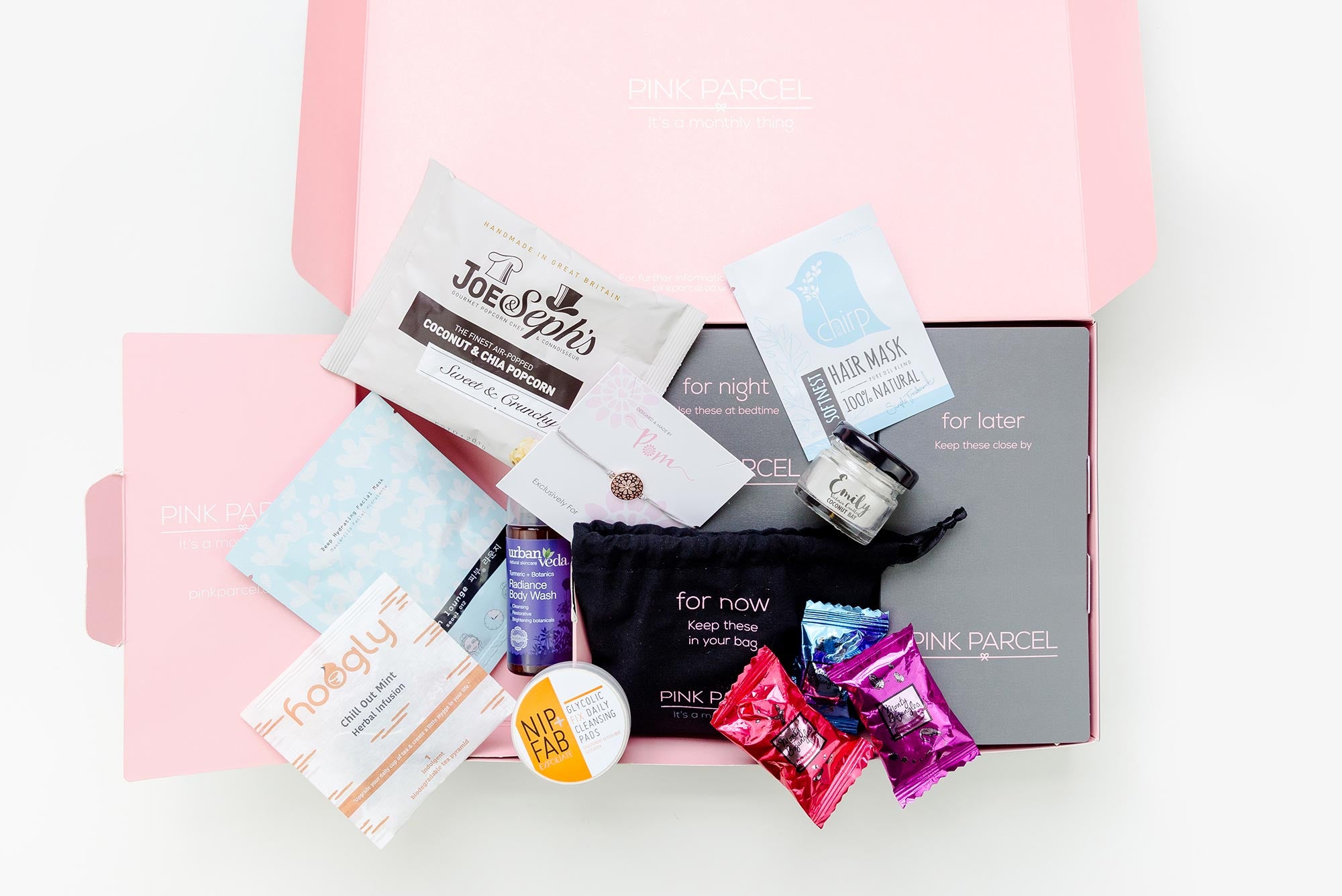 pink parcel